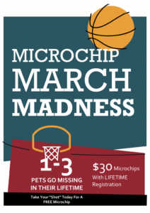 Lineberger March Madness Microchip Campaign